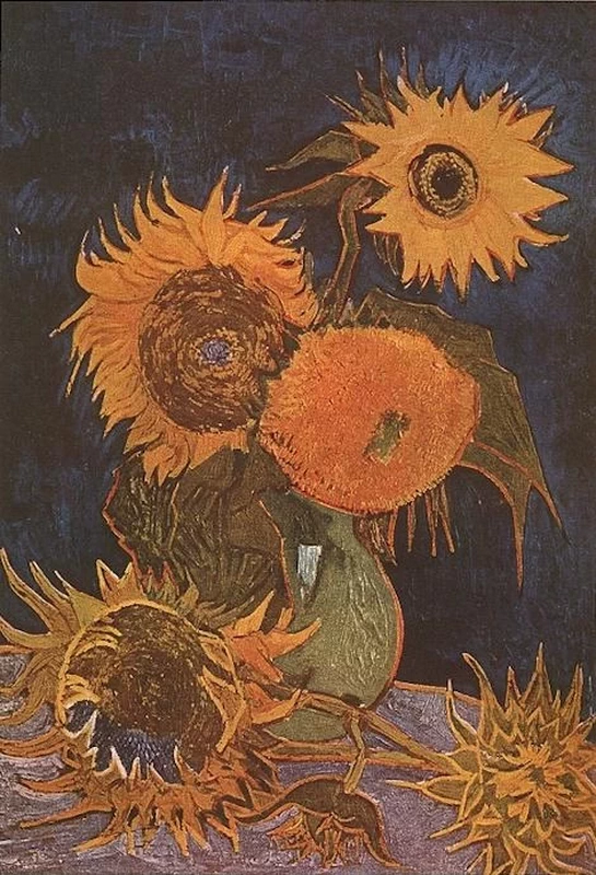   81-Vincent van Gogh-Girasoli nel vaso - Ashiya